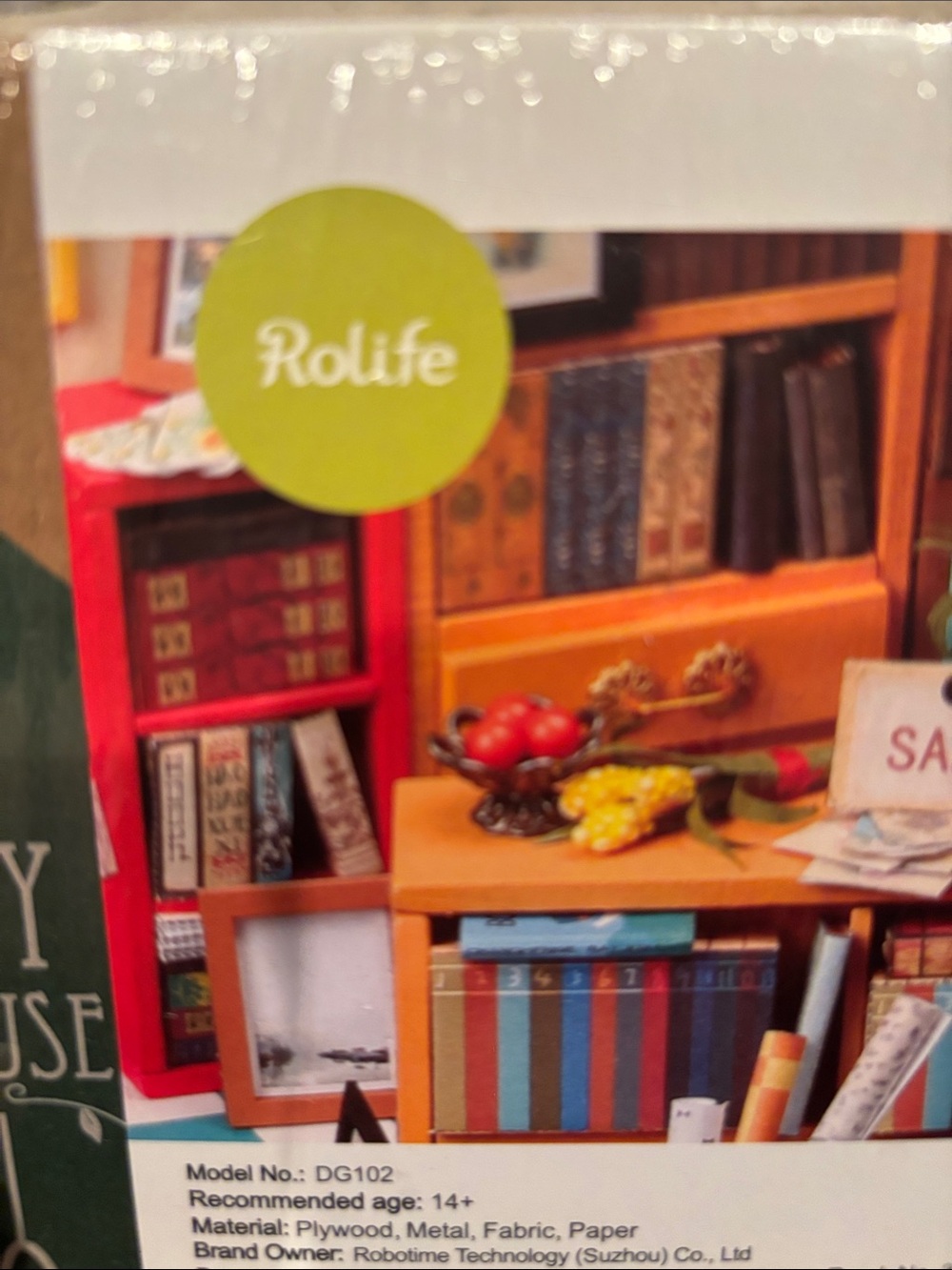 ROLIFE- Sam's Study DIY Miniature House. Brand new in pkg - Picture 4 of 8